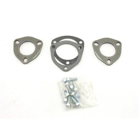 Patriot Exhaust Patriot Exhaust H7258 2 in. dia. 3 Blot Collector Flanges - Pack of 2 PEPH7258